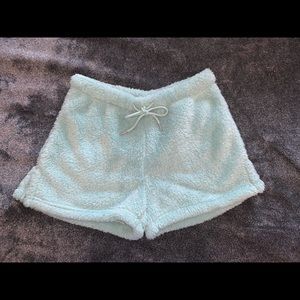 Forever 21 Sherpa shorts